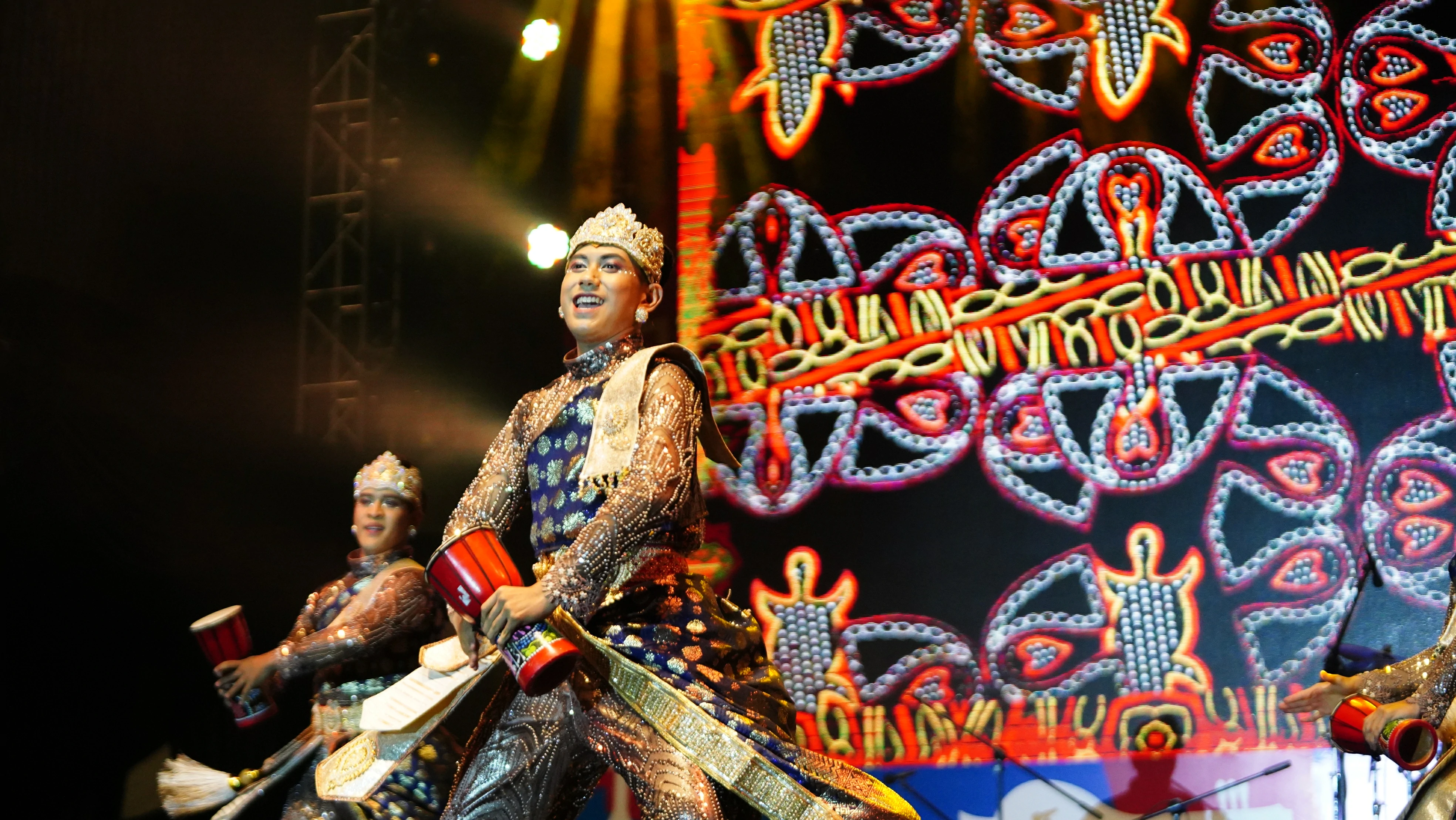 Penampilan Kesenian Melayu Meriahkan Malam Penyelenggaraan Festival Siak Bermadah